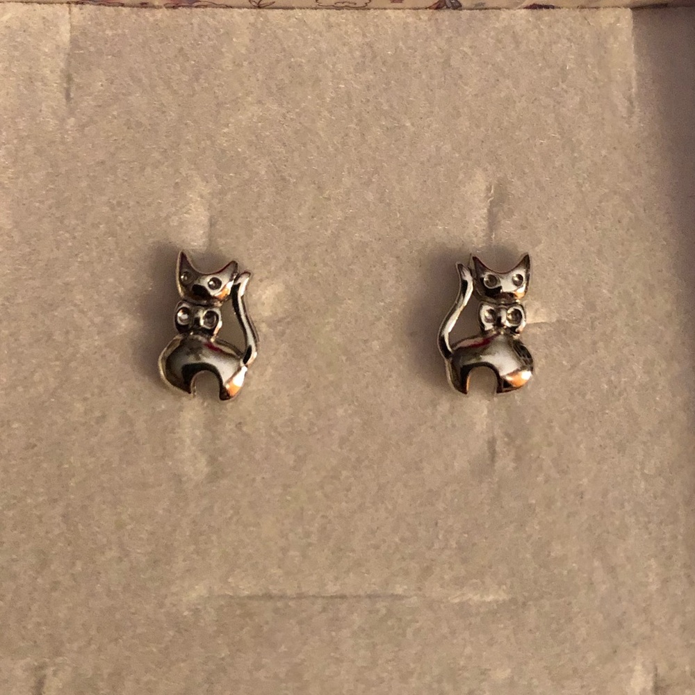 Kids Cat Earrings